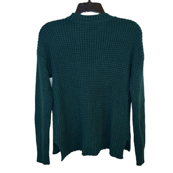 SO Juniors Green Knit Sweater Size XS - Picture 2 of 7